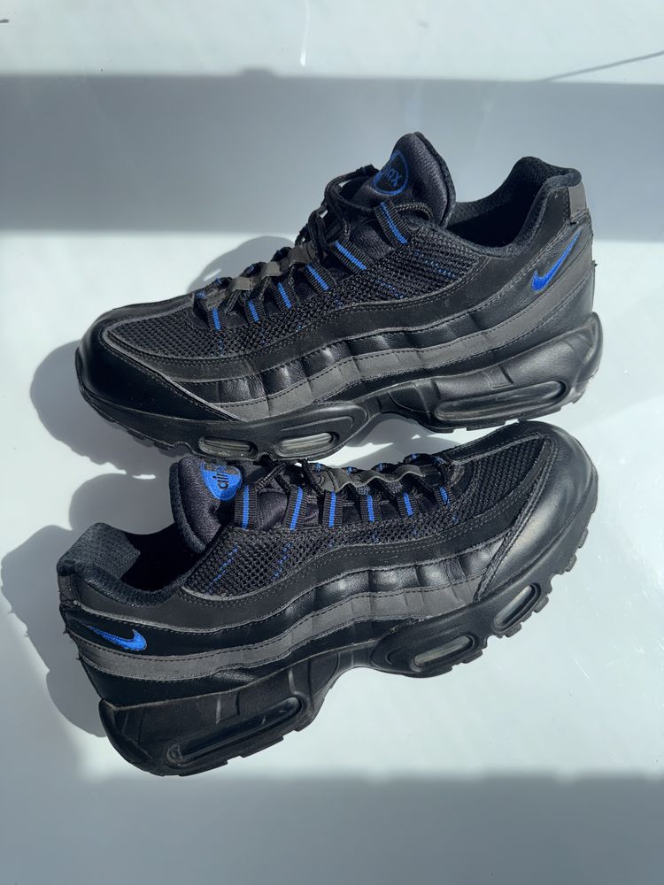 Кроссовки Nike Air Max 95 Black Hyper Cobalt