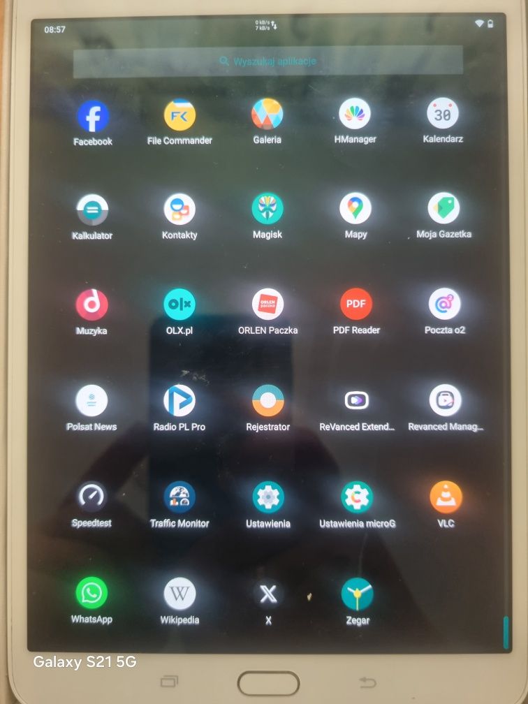 Tablet Samsung Galaxy Tab S2 [T-710]  YouTube Android 11