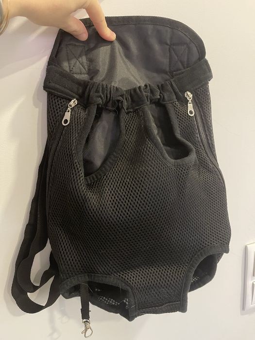 Mochila nova para transporte de caes pequenos