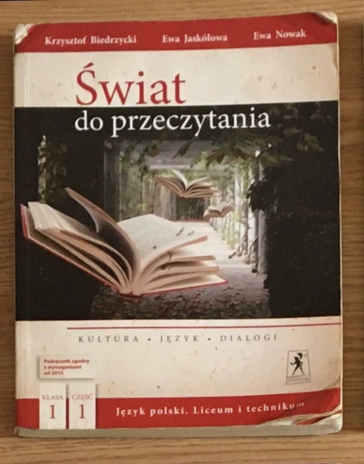 Świat do przeczytania klasa 1 cześć 1