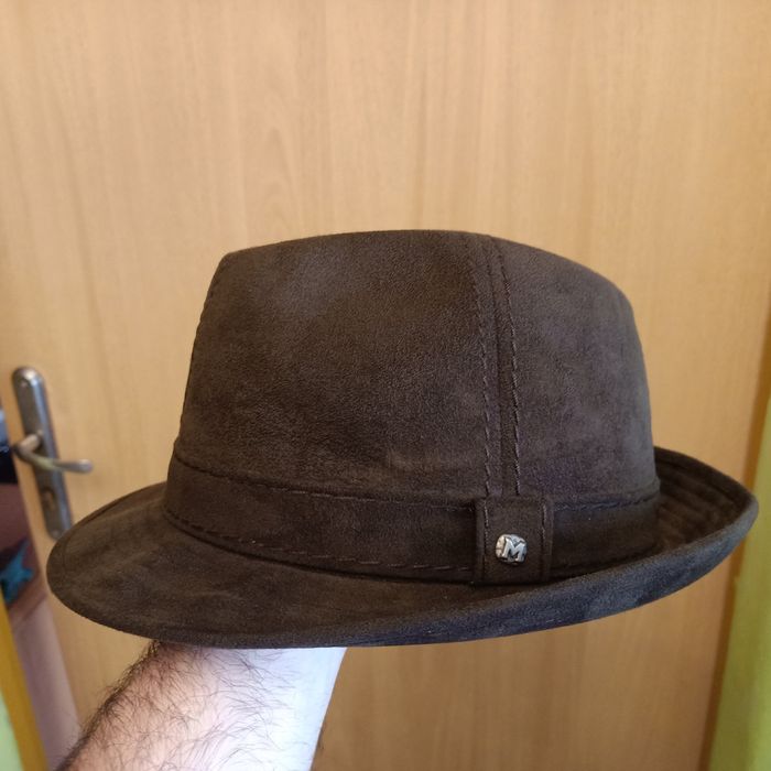 Kapelusz Mayser Alcantara typu Bucket hat , rozmiar 58 .