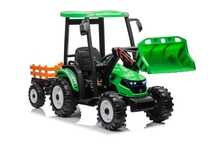 Olbrzymi Traktor na akumulator z przyczepą 24V 400Wat PILOT KOPARKA