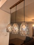 Nowoczesna lampa azurowa 3 zarowki