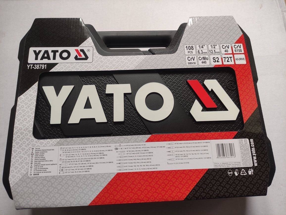 Набір 108 Yato YT-38791
