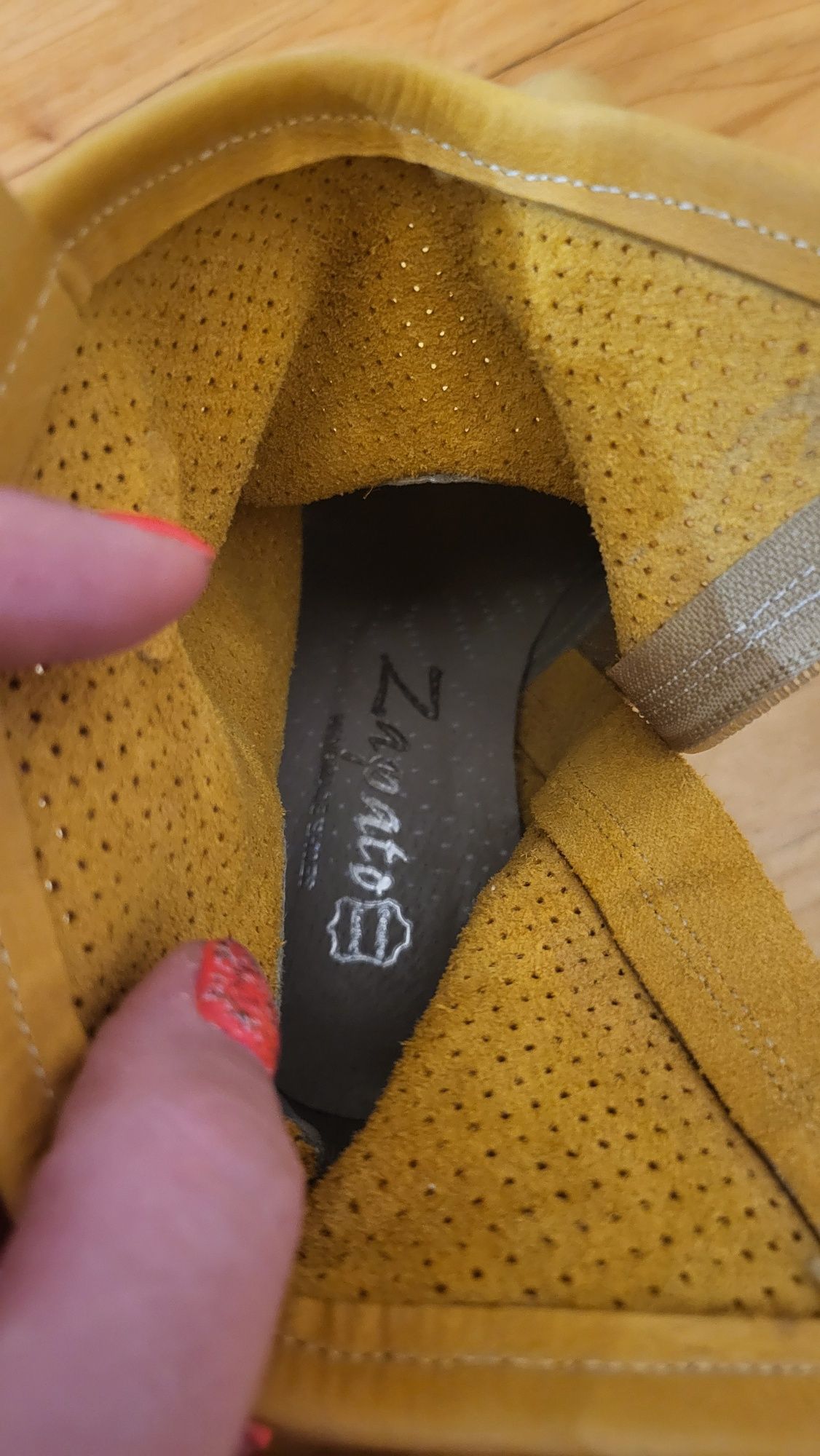 Botki wiosenne Zapato