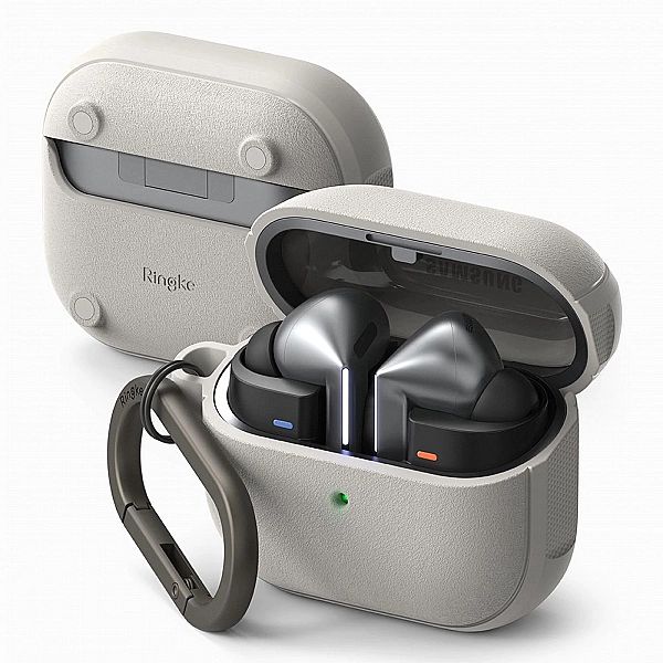 Ringke Onyx Magnetic Magsafe Samsung Galaxy Buds 3 / 3 Pro Warm Grey