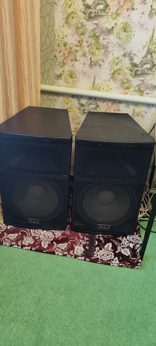 Колонки акустические акустика микшер процессор ноутбук