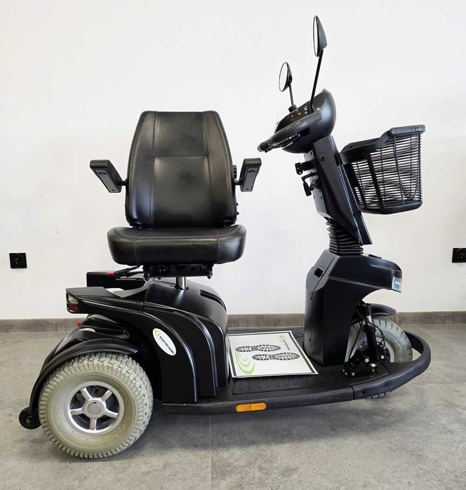 Skuter inwalidzki STERLING XS pedał nożny + gaz ręczny HAMULCE AUTOMAT