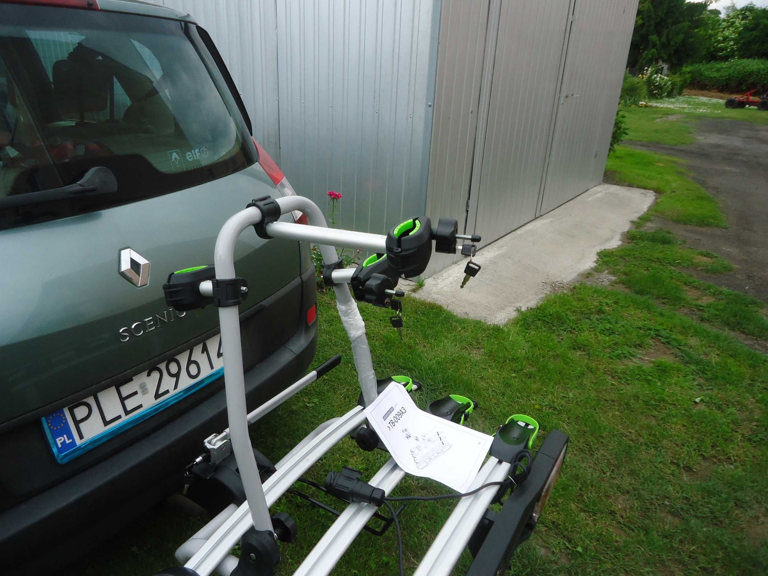 Bagażnik rowerowy  na trzy rowery BT-009A3 na hak
