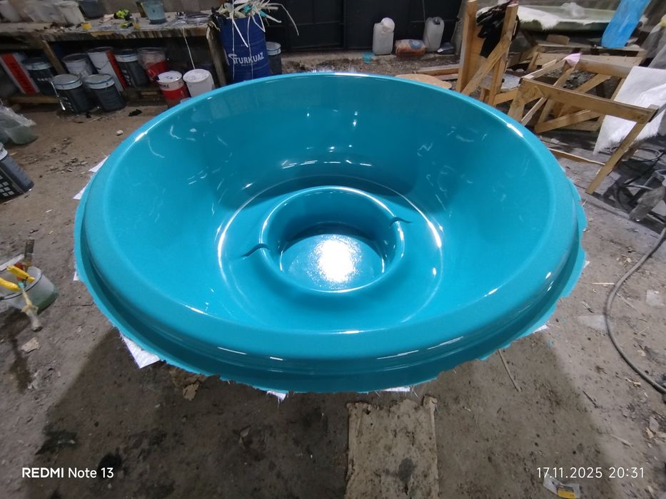 Чан джакузі 6 форсунок,лед підсвітка на 24 коляри