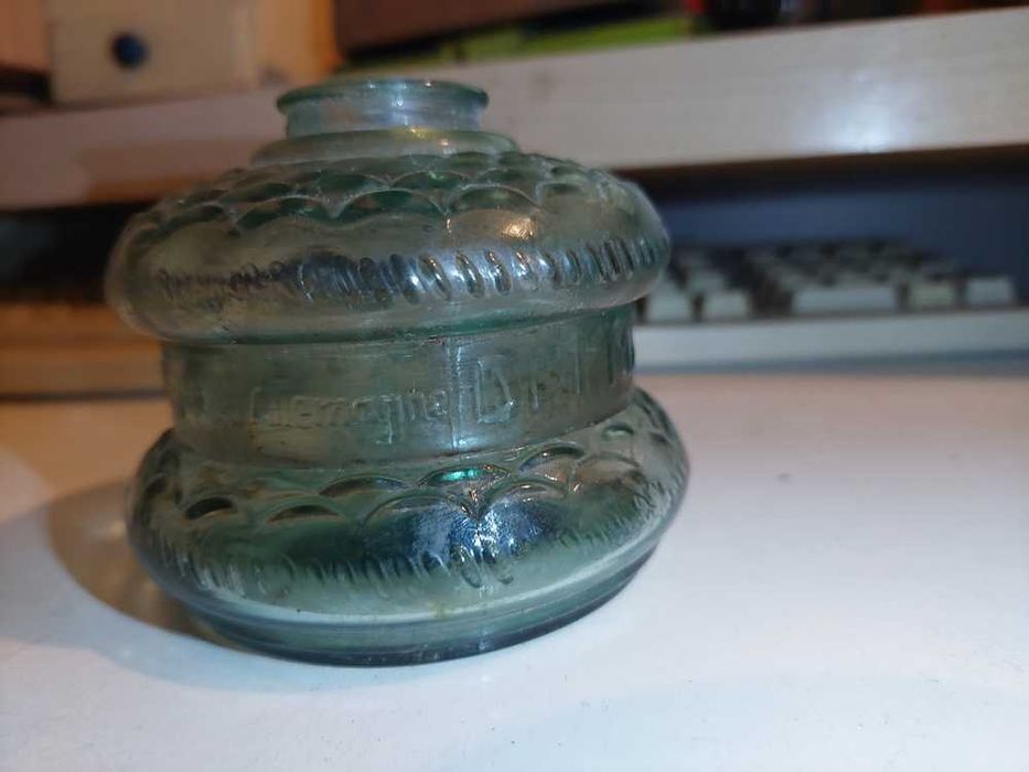 Zbiorniczek szklany do lampy naftowej Ditmar.