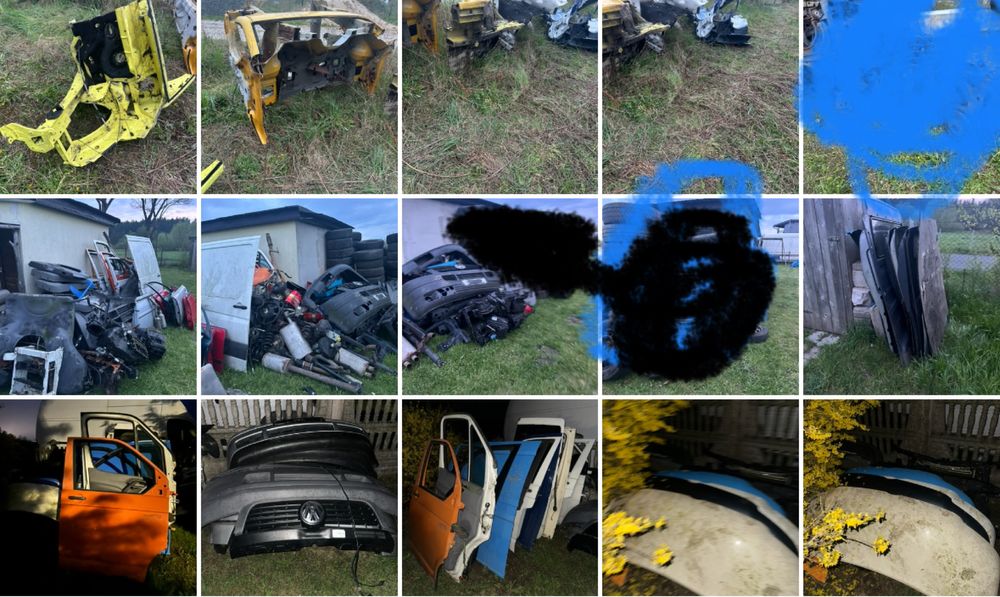 Sprzedam części do T5/Multivan/caravelle W CAŁOŚCI