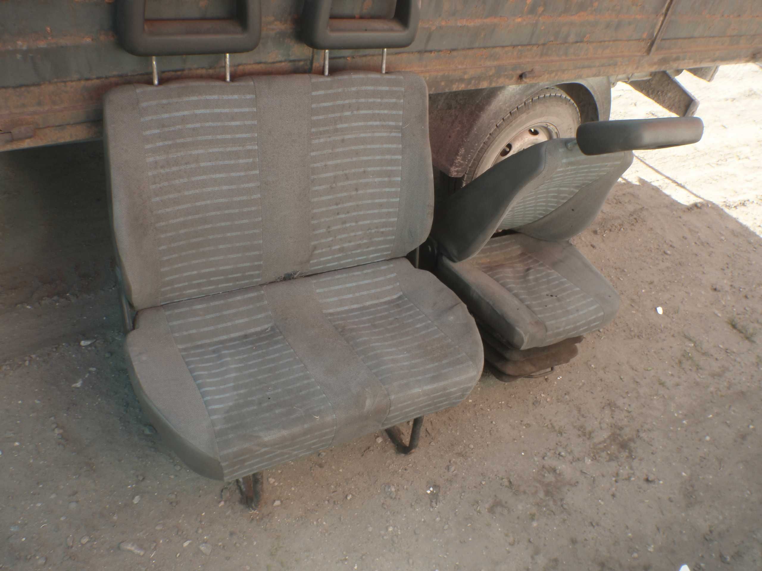 fotel podwójny fotele ławka zagłówek daf ldv 400 lublin kaczka
