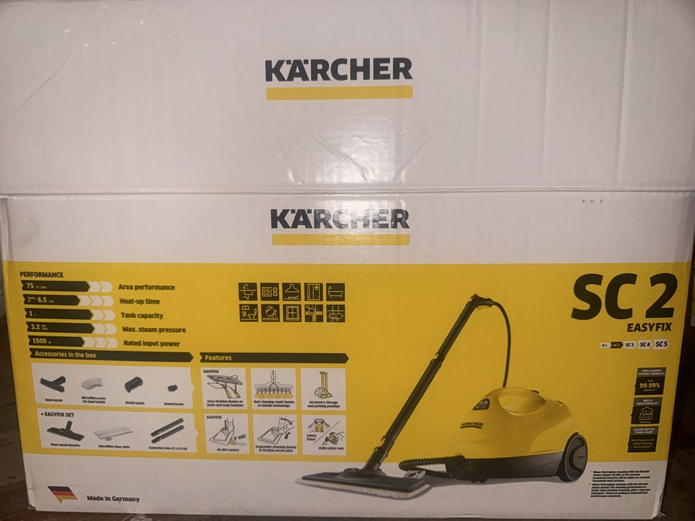 Karcher ПАРООЧИСНИК SC 2 EasyFix