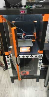 Drukarka 3D Prusa Mk3s + obudowa z programatorem