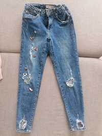Spodnie jeansowe Zara r. 152