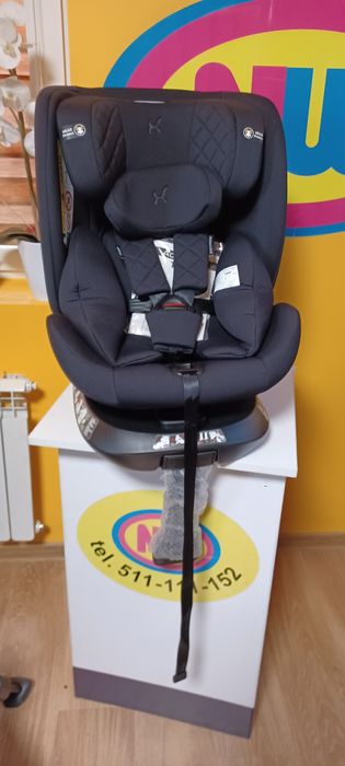 Nowy fotelik samochodowy Adamex obrotowy isofix