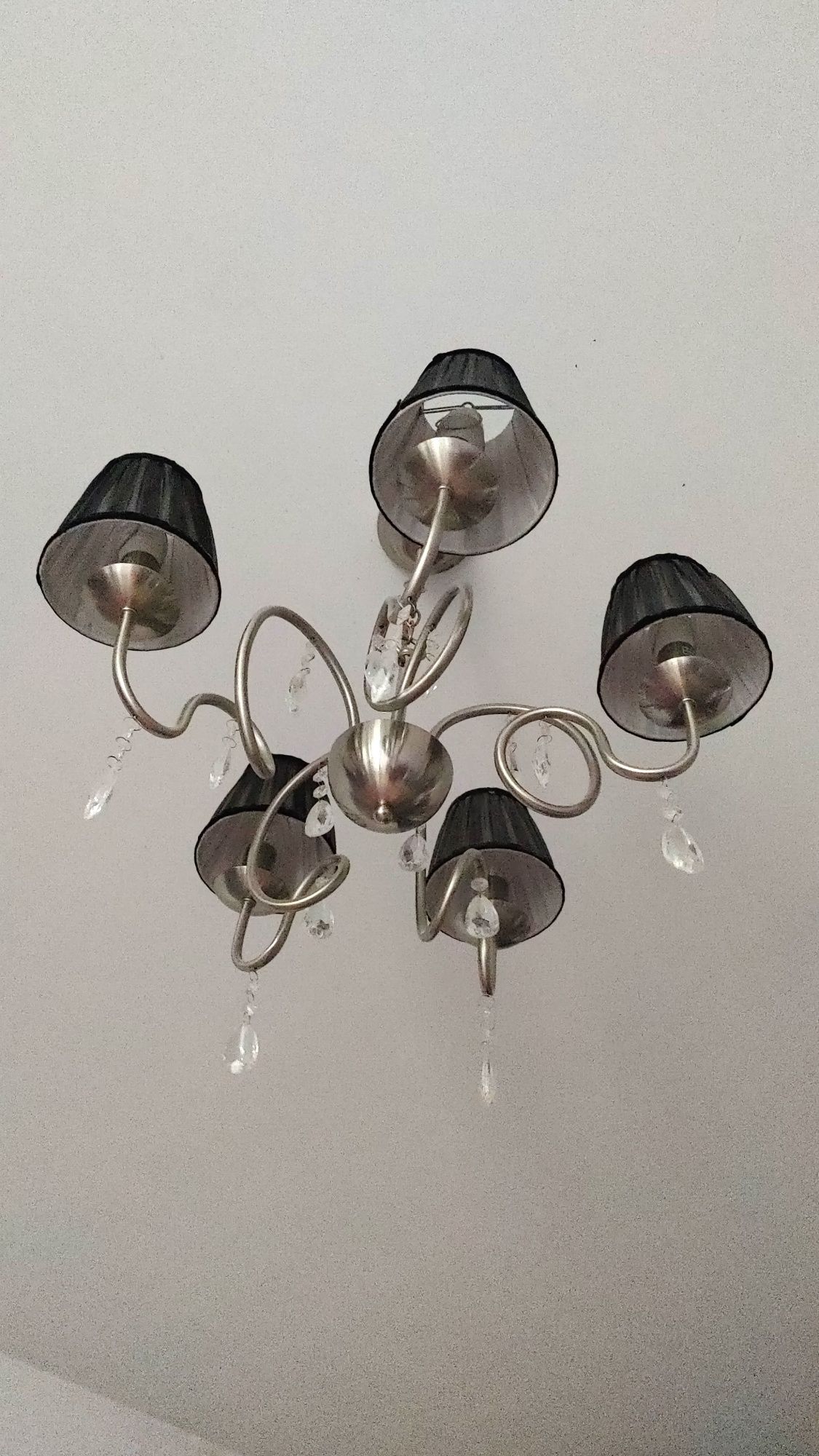 Żyrandol lampa sufitowa glamour