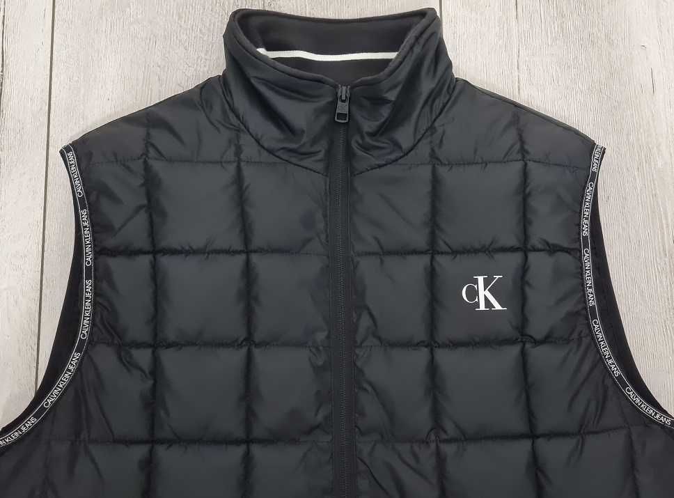 NOWA Bezrękawnik/Kamizelka męska CALVIN KLEIN (rozmiar M/L) CZARNA