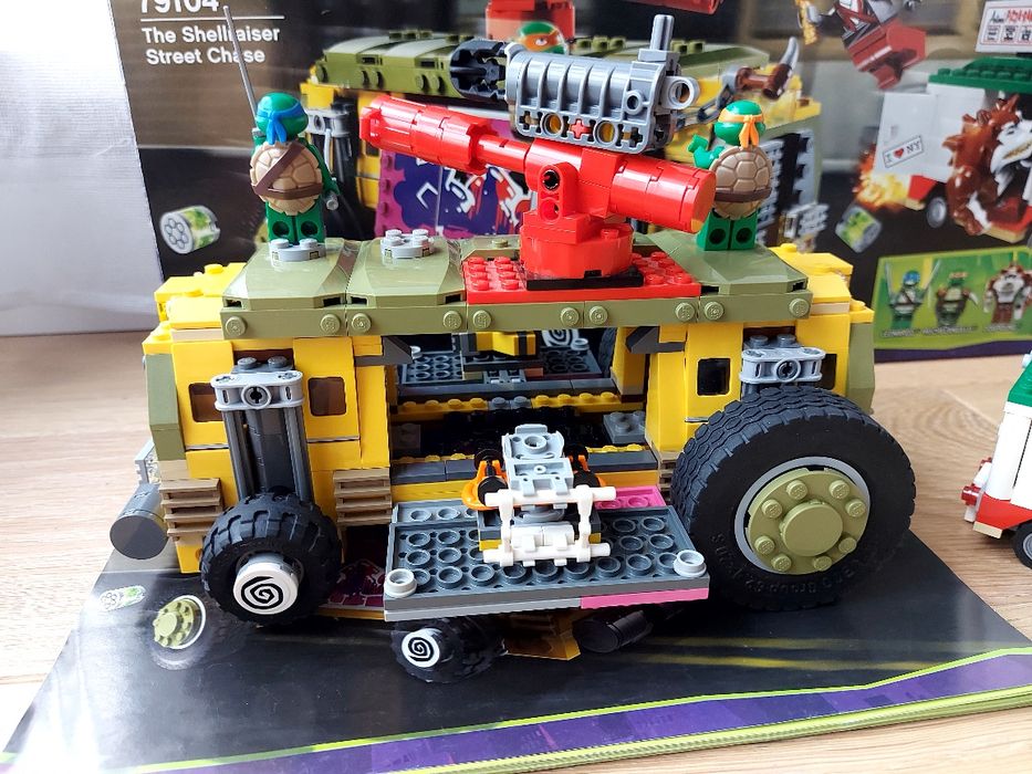 Lego Turtles Żółwie Ninja 79104 pościg uliczny