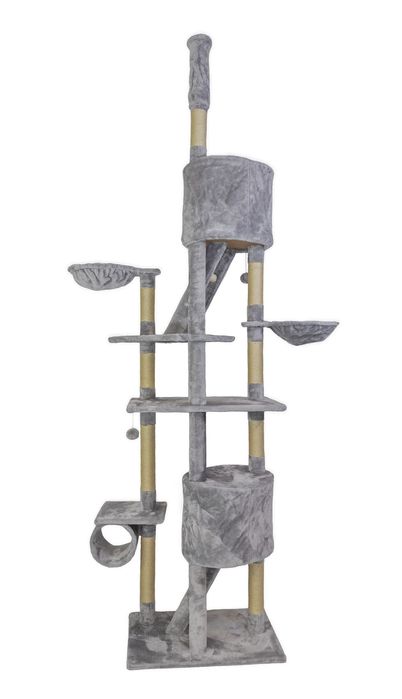 Sufitowy DRAPAK DLA KOTA budka drzewo legowisko drabina tunel PetHOBBY