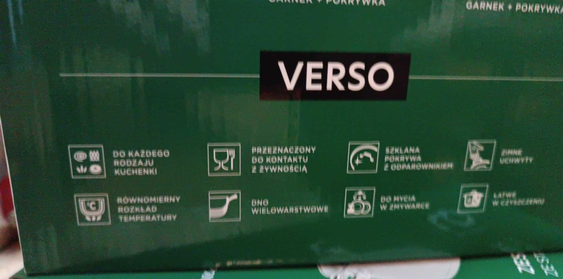 MG home Verso komplet 3 garnków 6 elementów stalowe zestaw indukcja