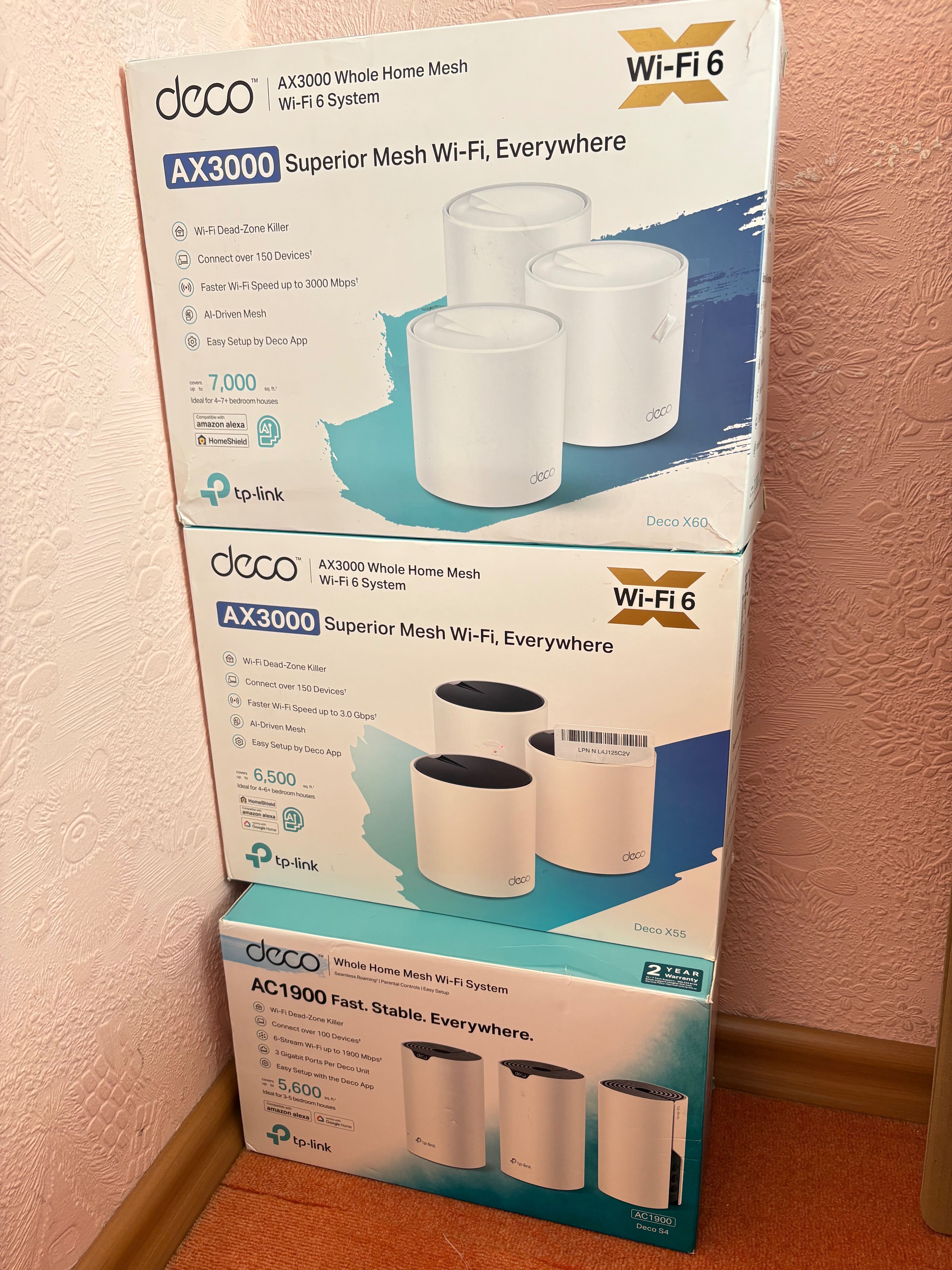 Продам Tp-Link Deco 3шт
