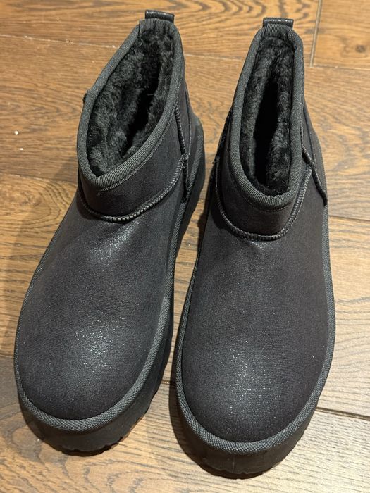 Śniegowce a la UGG Australia 39 połysk platforma mini