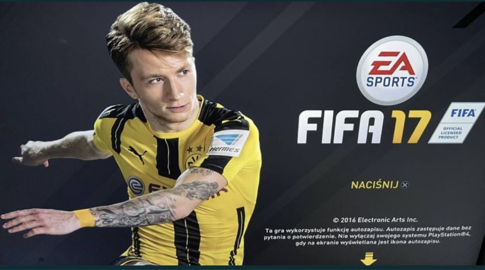 Gra FIFA 17 PL Xbox One S X Xbox Series X