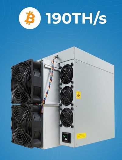 Antminer T21 》190 Th/s. Гарантія