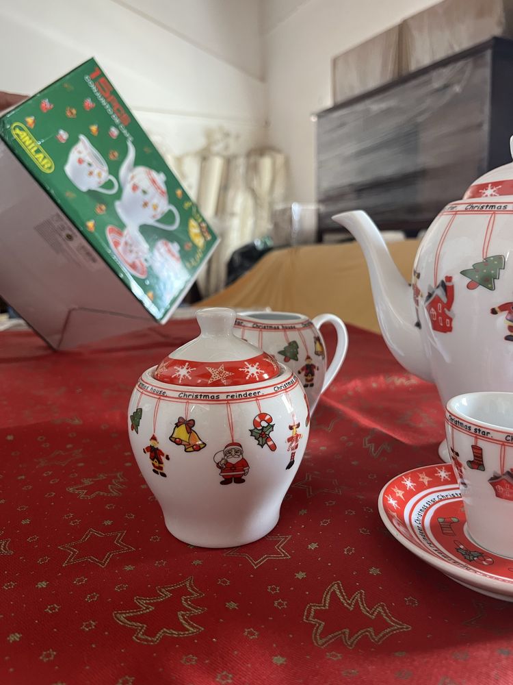 Conjunto cafe natal