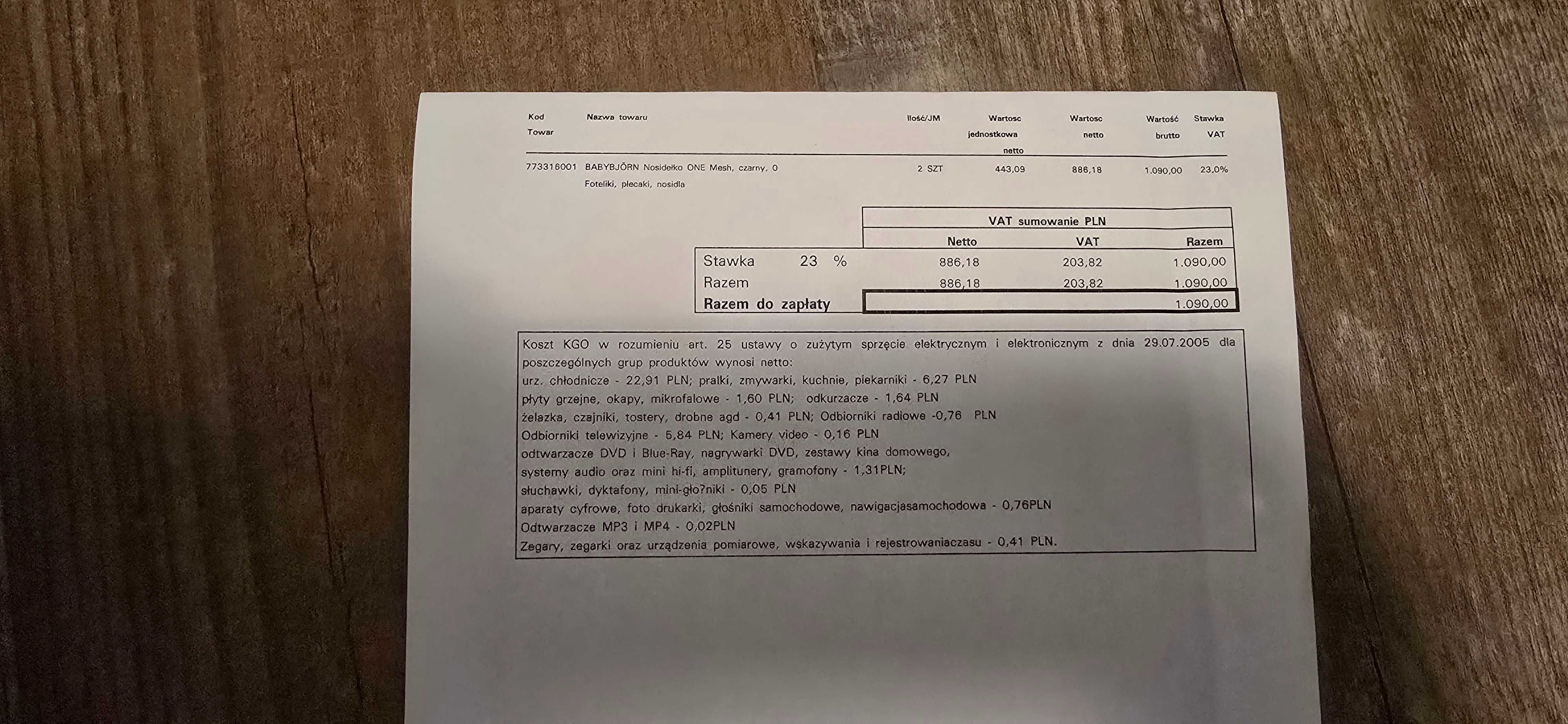 BABYBJORN Nosidło One Mesh czarne + śliniak