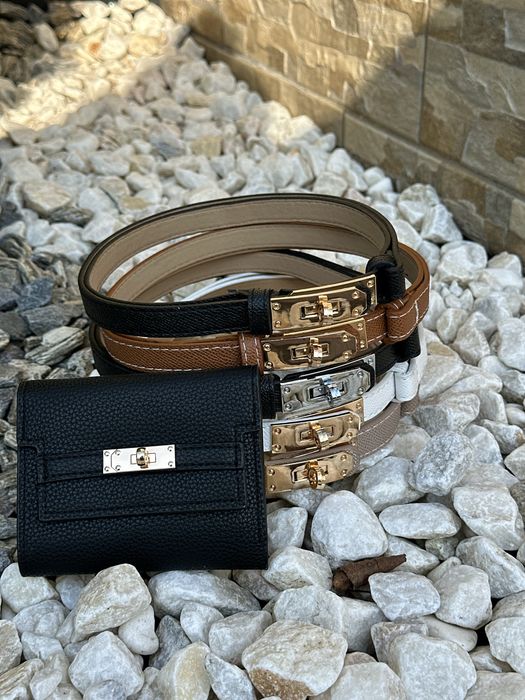Ремінь, гаманець, кошельок ерме, ермес, hermes, у наявності! Еко шкіра