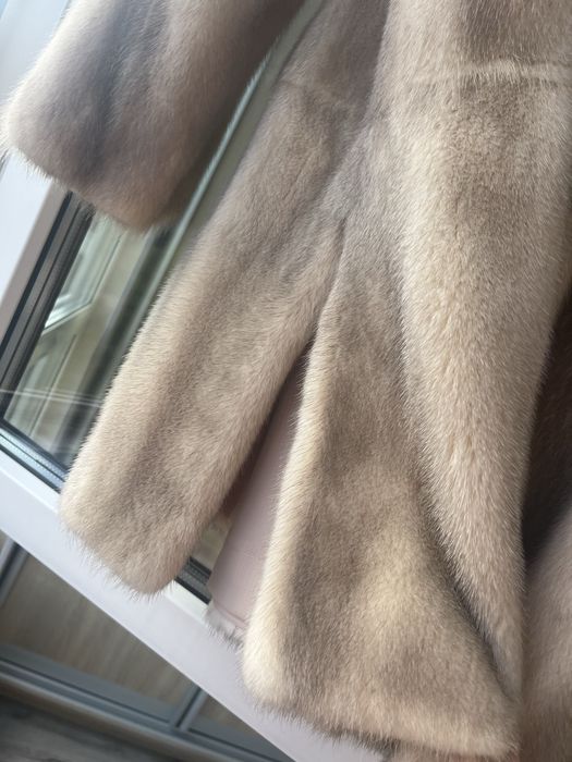 Размер 50-54!Элегантная, нарядная норковая шуба!Италия