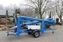 Plataforma elevatória rebocável usada, 17m, marca Niftylift, ano 2010