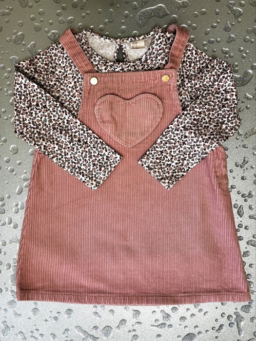 Сарафан вельветовий з кофтинкою H&M