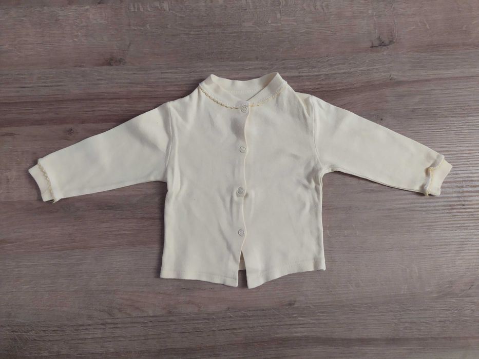 Bluzeczki i kaftanik niemowlęcy
