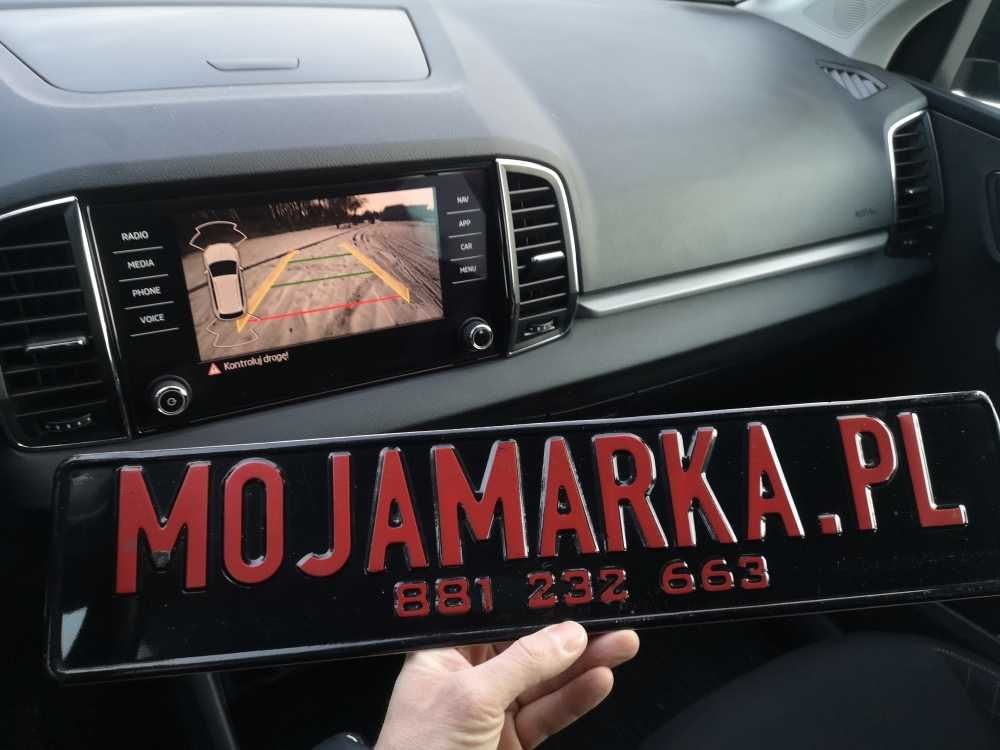 Kamera cofania HIGH Skoda Kodiaq Karoq z montażem montaż w cenie fvat