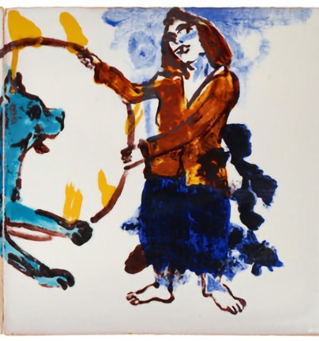 Paula Rego conjunto de azulejos ed. Limitada