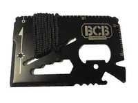 Multitool karta wielofunkcyjna BCB Mini Work Tool Black (210-024)