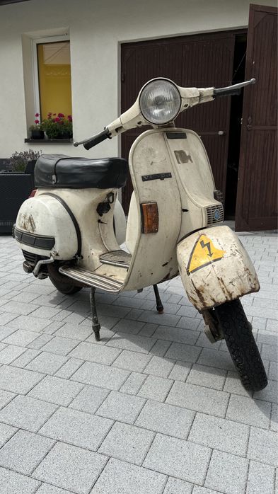 Skuter Piaggio Vespa P200E 1982r 200ccm 2T