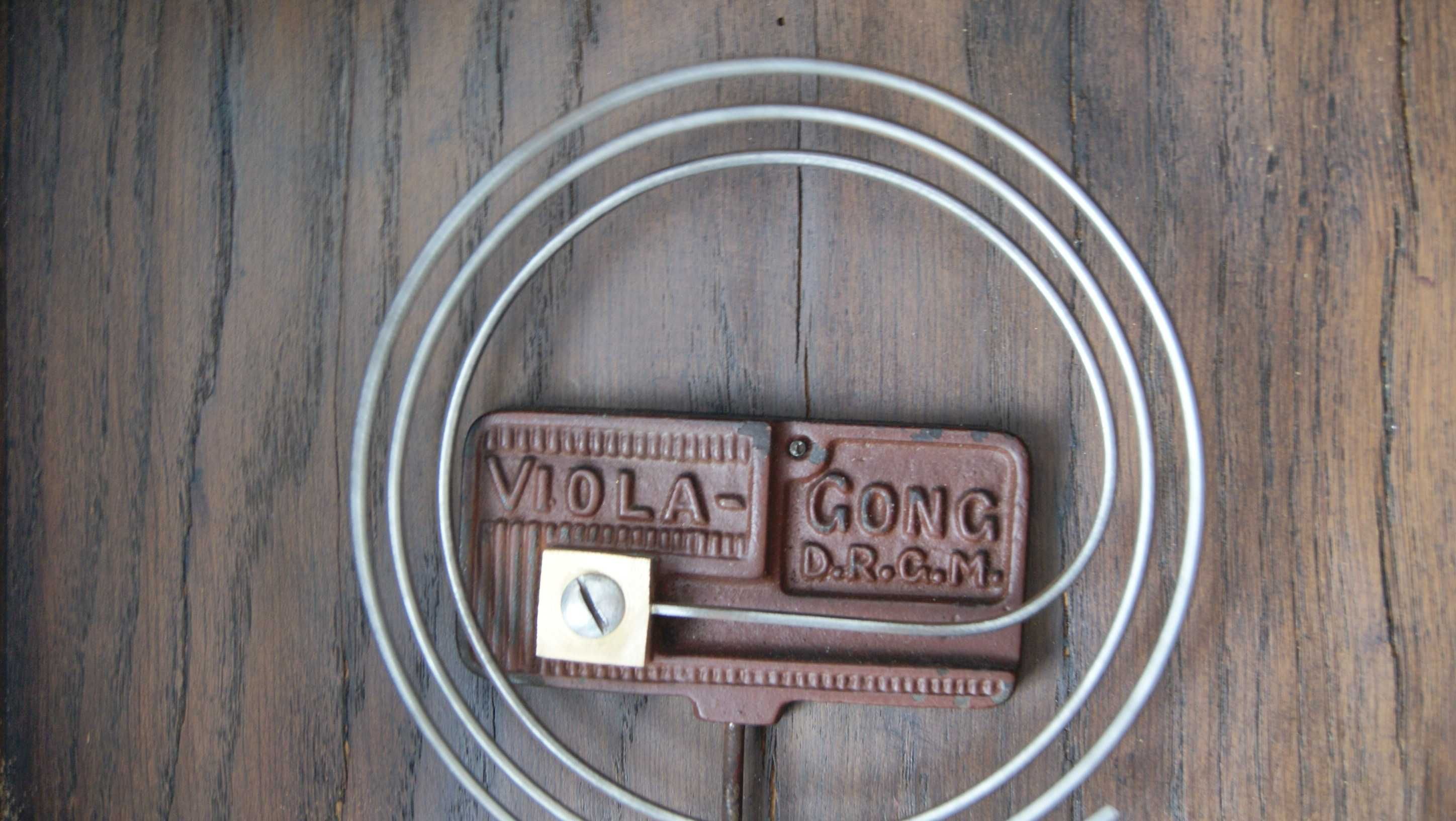 266 Zegar mechaniczny FMS Mauthe Viola-Gong antyk