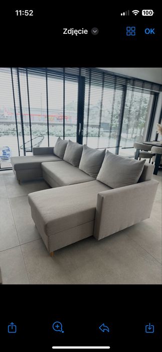 Kanapa narożna U-kształtna