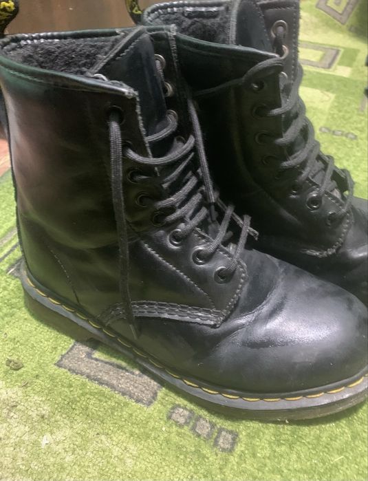 ботинки доктор мартинс с мехом ОРИГИНАЛ!