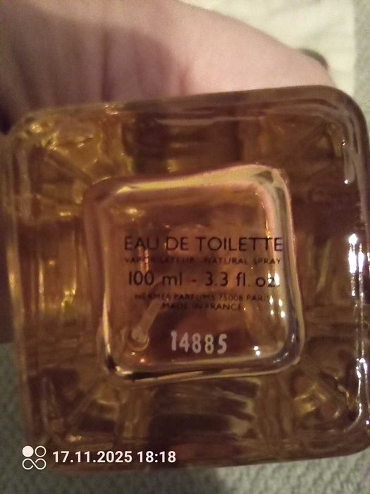 Hermes Ambre Narguile 100 ml -100% oryginał