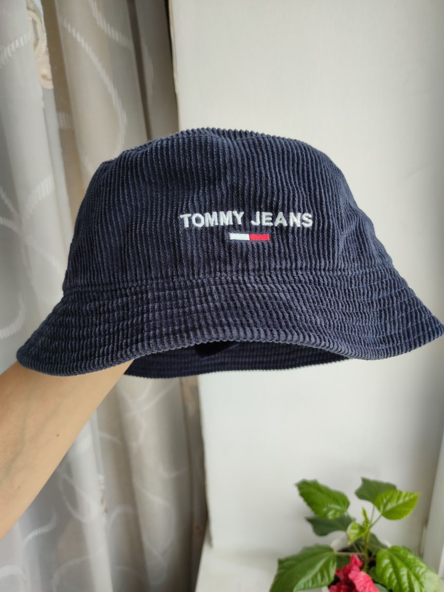 Панама Tommy Hilfiger оригінал унісекс вельветова панама Tommy Jeans