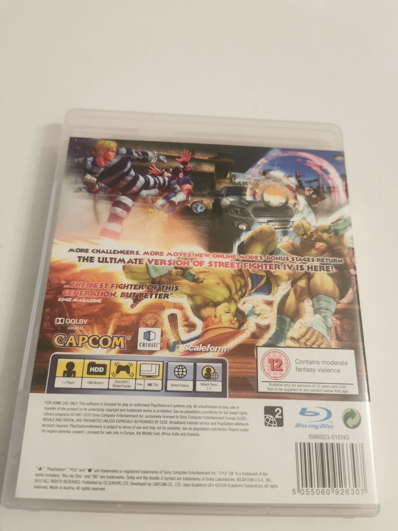 Gra Super Street Fighter IV 4 PS3