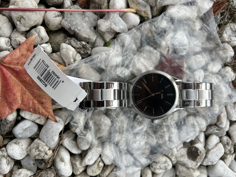 Relógio Fossil em aço