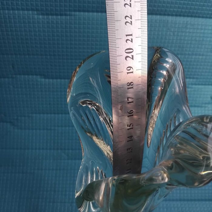 Ваза скляна для квітів СРСР