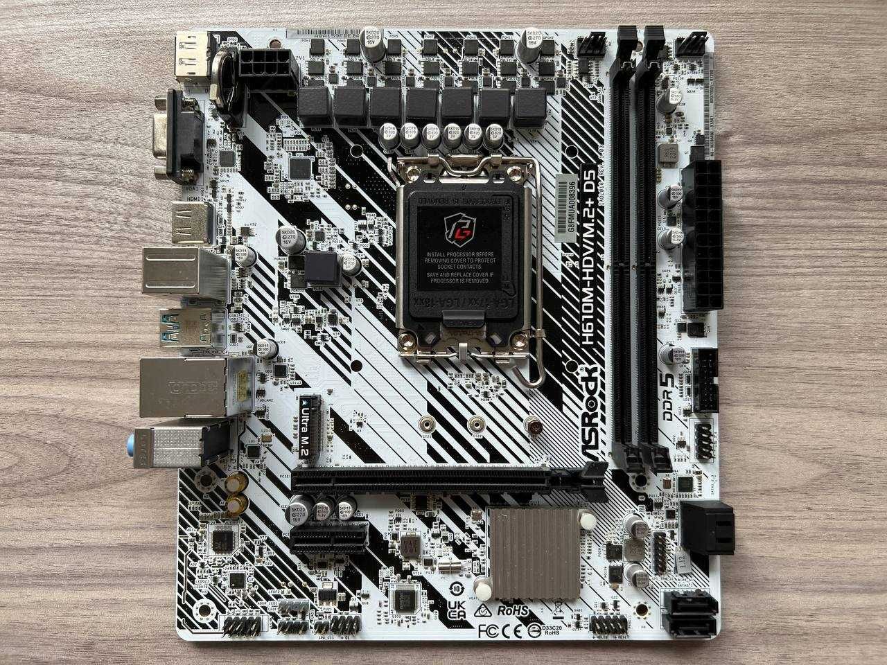 Płyta główna ASRock H610M-HDV/M.2+ D5